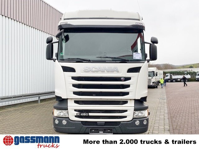 Camión caja cerrada Scania R450 LB 6x2-4 Getränkekoffer, Retarder,: foto 10