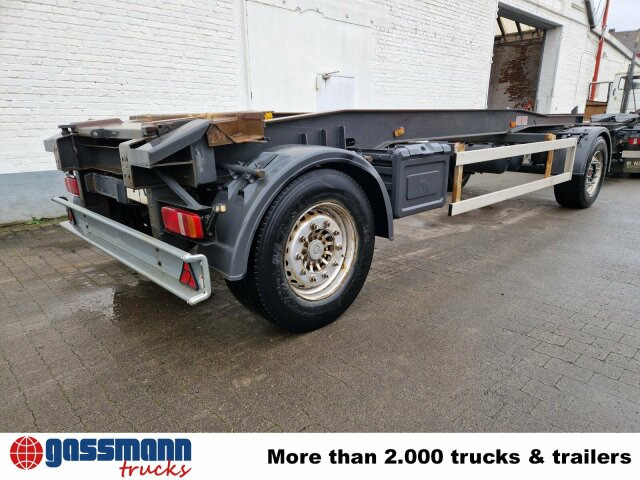 Schmitz Cargobull ACF 18 S, Schlittenabroller bis 7 m Beh. - Remolque multilift/ Portacontenedores de cadenas: foto 4 Schmitz Cargobull ACF 18 S, Schlittenabroller bis 7 m Beh. - Remolque multilift/ Portacontenedores de cadenas: foto 4