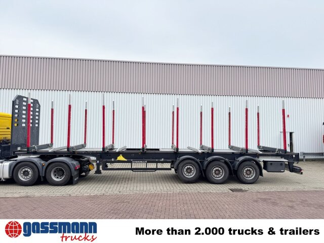 Schwarzmüller 3-Achs Holzauflieger, Liftachse, MEHRFACH - Semirremolque maderero: foto 5 Schwarzmüller 3-Achs Holzauflieger, Liftachse, MEHRFACH - Semirremolque maderero: foto 5