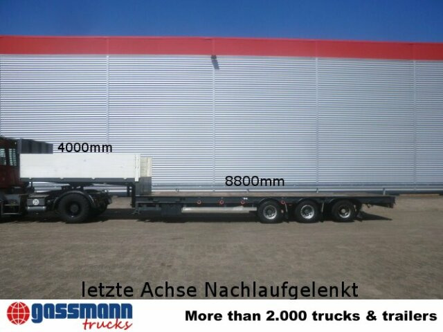 Schwarzmüller STP 3/ZV-N, 3-Achse nachlaufgelenkt, mit 6x - Semirremolque góndola rebajadas: foto 2 Schwarzmüller STP 3/ZV-N, 3-Achse nachlaufgelenkt, mit 6x - Semirremolque góndola rebajadas: foto 2