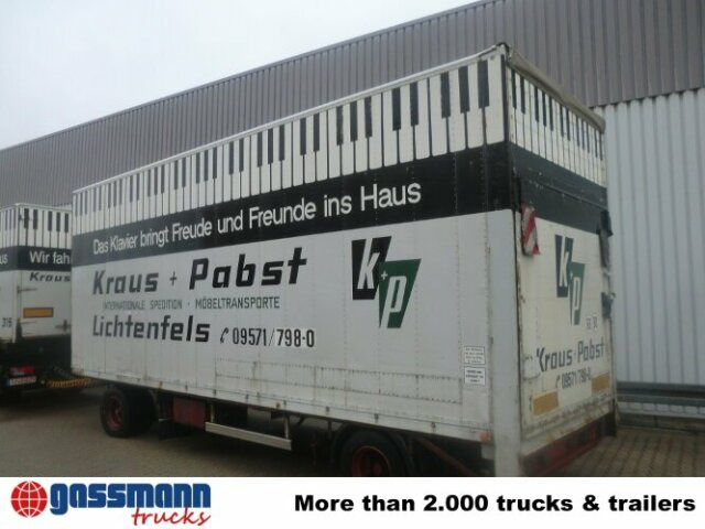 Sommer Sommer AC 160 TL, Möbelkofferanhänger, LBW, - Remolque caja cerrada: foto 3 Sommer Sommer AC 160 TL, Möbelkofferanhänger, LBW, - Remolque caja cerrada: foto 3