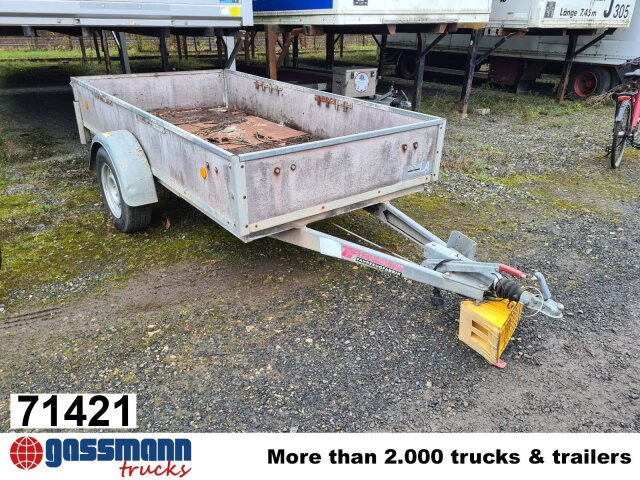 Trebbiner TREBBINER FAHRZEUGWERK, 1.500 kg - Remolque plataforma/ Caja abierta: foto 1 Trebbiner TREBBINER FAHRZEUGWERK, 1.500 kg - Remolque plataforma/ Caja abierta: foto 1
