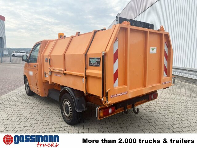 Camión de basura para transporte de basura Volkswagen T5 1.9 TDI 4x2, Hagemann Müllpreßaufbau ca.: foto 13