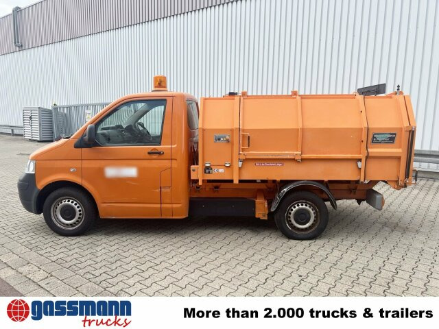 Camión de basura para transporte de basura Volkswagen T5 1.9 TDI 4x2, Hagemann Müllpreßaufbau ca.: foto 14