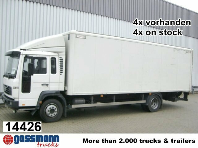 Volvo FL 6-12 4x2, 4x vorhanden! - Camión caja cerrada: foto 1 Volvo FL 6-12 4x2, 4x vorhanden! - Camión caja cerrada: foto 1