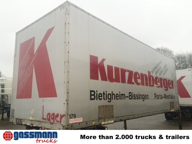 WK 06 P Wechselbrücke Koffer - Caja cerrada: foto 2 WK 06 P Wechselbrücke Koffer - Caja cerrada: foto 2