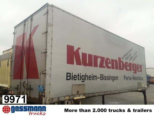 WK 06 P Wechselbrücke Koffer - Caja cerrada: foto 1 WK 06 P Wechselbrücke Koffer - Caja cerrada: foto 1