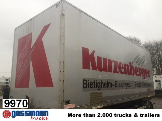 WK 06 P Wechselbrücke Koffer - Caja cerrada: foto 1 WK 06 P Wechselbrücke Koffer - Caja cerrada: foto 1