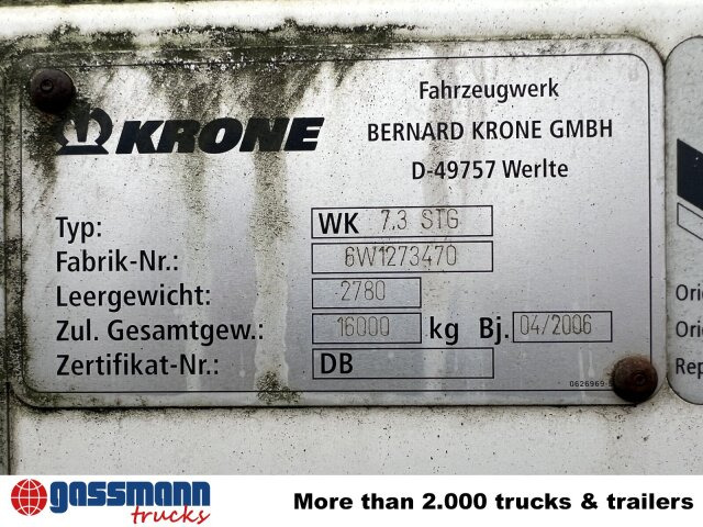 WK 7.3 STG Wechselbrücke, Ex-Fahrschule! - Caja cerrada: foto 5 WK 7.3 STG Wechselbrücke, Ex-Fahrschule! - Caja cerrada: foto 5