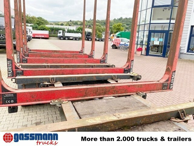 Remolque maderero para transporte de madera ZASLAW D-36657 Holzanhänger: foto 12