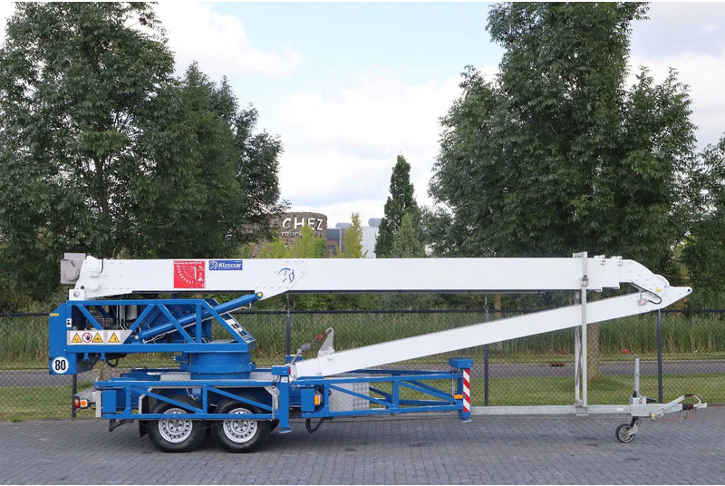 Klaas K17/24 TSHR | 24 METER | 800 KG | TRAILER CRANE | DACHDECKER - Grúa para terrenos difíciles: foto 4 Klaas K17/24 TSHR | 24 METER | 800 KG | TRAILER CRANE | DACHDECKER - Grúa para terrenos difíciles: foto 4