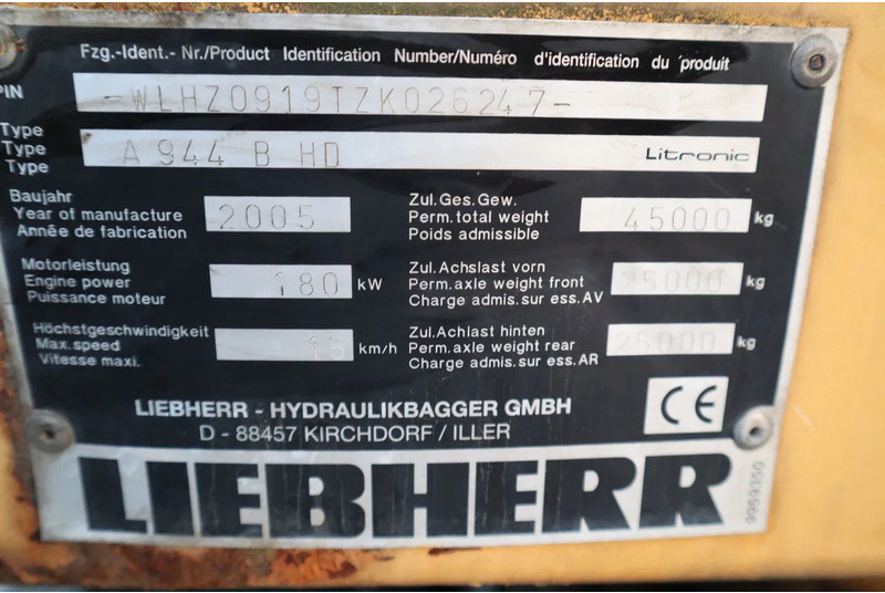 Leasing de Liebherr A944 B HD | LOG GRAPPLE | HOLZGREIFER | TIMBER Liebherr A944 B HD | LOG GRAPPLE | HOLZGREIFER | TIMBER: foto 19