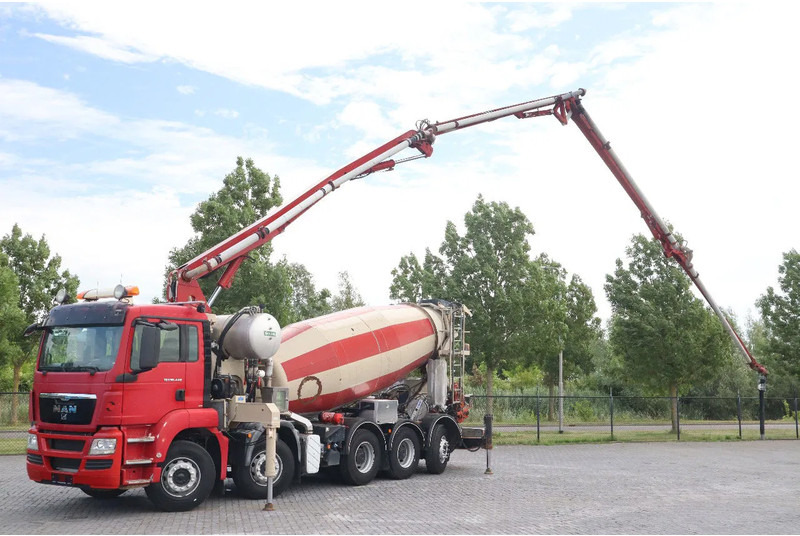 MAN TGS 50.440 | 10X4*6 | SARAKA 28 METER | 8M3 MIXER - Camión hormigonera: foto 1 MAN TGS 50.440 | 10X4*6 | SARAKA 28 METER | 8M3 MIXER - Camión hormigonera: foto 1