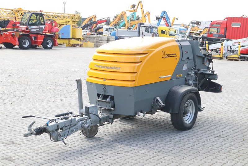 Putzmeister P718 TD | CONCRETE PUMP | LOW HOURS - Bomba de hormigon estacionaria: foto 4 Putzmeister P718 TD | CONCRETE PUMP | LOW HOURS - Bomba de hormigon estacionaria: foto 4