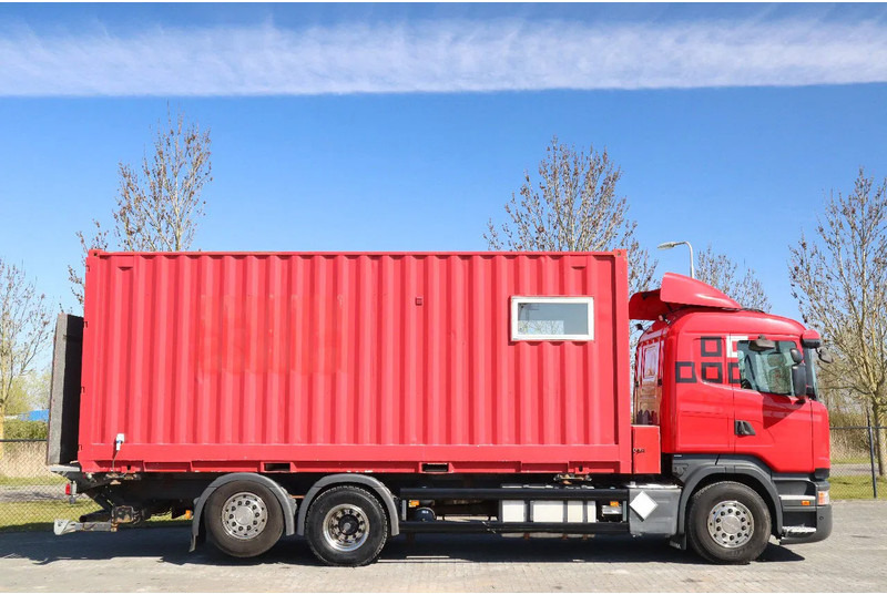 Scania R490 | 6X2 | RETARDER | BDF | MOBILE WORKSHOP | WERKSTATT - Camión portacontenedore/ Intercambiable: foto 4 Scania R490 | 6X2 | RETARDER | BDF | MOBILE WORKSHOP | WERKSTATT - Camión portacontenedore/ Intercambiable: foto 4