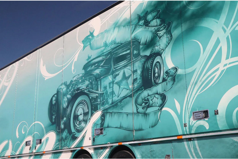 Semirremolque caja cerrada Scania R560 V8 R560 | BERTHONS HOT ROD | CUSTOM SPECIAL TRUCK: foto 15