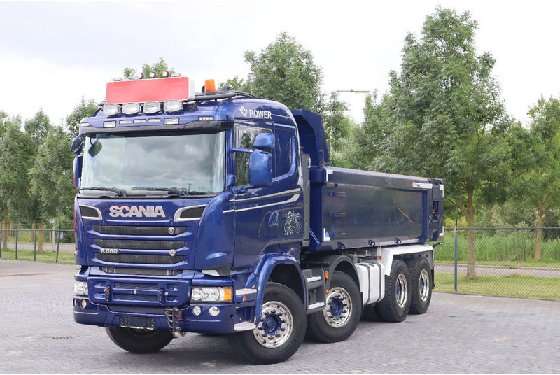 Scania R580 V8 | FULL STEEL | BIG AXLES | RETARDER | EURO 6 - Camión volquete: foto 2 Scania R580 V8 | FULL STEEL | BIG AXLES | RETARDER | EURO 6 - Camión volquete: foto 2