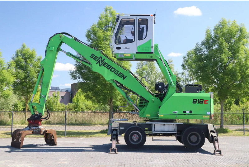 Sennebogen 818 M K9 ULM | SORTING GRAB | GOOD CONDITION - Excavadora de ruedas: foto 1 Sennebogen 818 M K9 ULM | SORTING GRAB | GOOD CONDITION - Excavadora de ruedas: foto 1