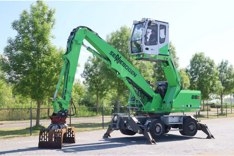 Sennebogen 818 M K9 ULM | SORTING GRAB | GOOD CONDITION - Excavadora de ruedas: foto 2 Sennebogen 818 M K9 ULM | SORTING GRAB | GOOD CONDITION - Excavadora de ruedas: foto 2