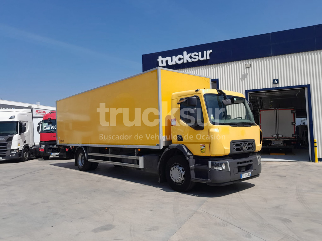 RENAULT D280.18 21P - Camión caja cerrada: foto 2 RENAULT D280.18 21P - Camión caja cerrada: foto 2