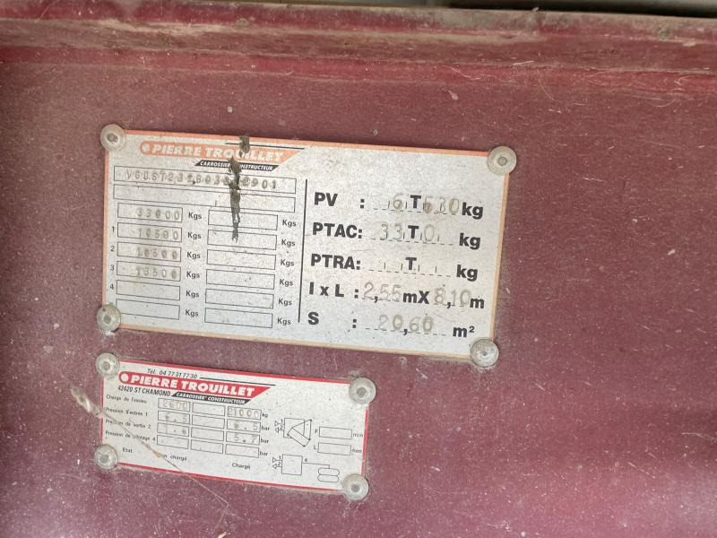 Trouillet - Semirremolque volquete: foto 5 Trouillet - Semirremolque volquete: foto 5