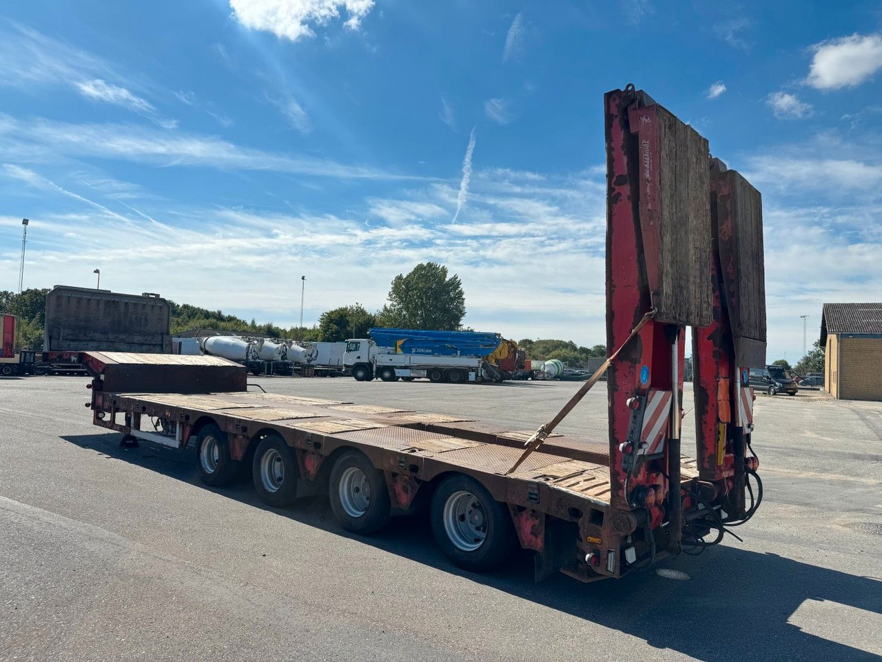 Kel-Berg Faymonville 4 axle Ausziehbar Tieflader - Semirremolque góndola rebajadas: foto 4 Kel-Berg Faymonville 4 axle Ausziehbar Tieflader - Semirremolque góndola rebajadas: foto 4
