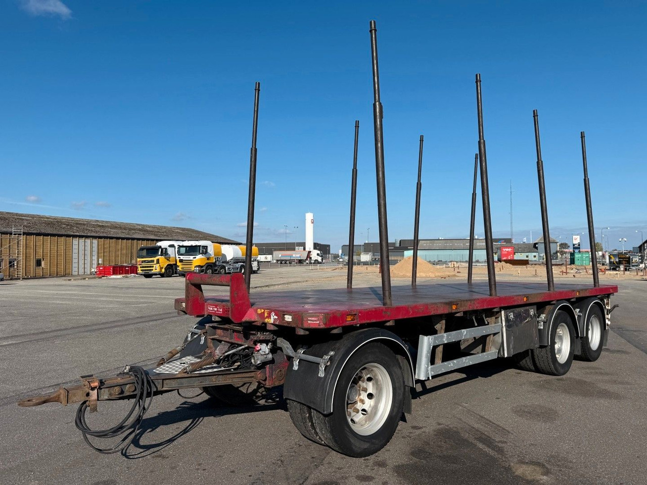 Menke-Janzen 24 t. 3 axle Woodtransport / Holztransport - Remolque maderero: foto 1 Menke-Janzen 24 t. 3 axle Woodtransport / Holztransport - Remolque maderero: foto 1