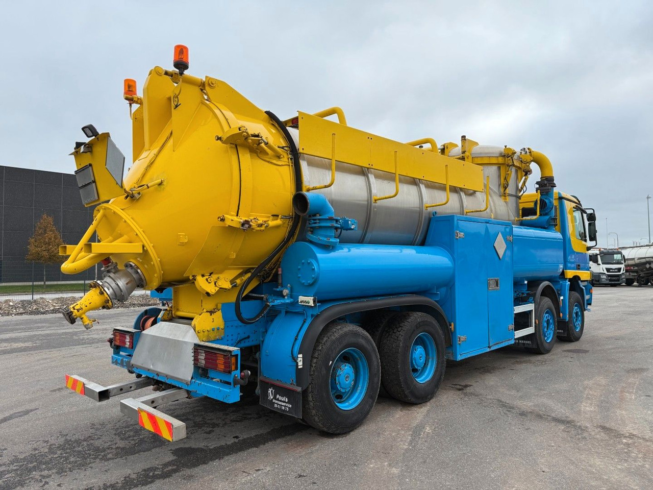 Mercedes-Benz Actros 4140 8x4 KOKS MEGAVAC 8000 ADR Dry Vac - Limpieza de alcantarillado: foto 3 Mercedes-Benz Actros 4140 8x4 KOKS MEGAVAC 8000 ADR Dry Vac - Limpieza de alcantarillado: foto 3