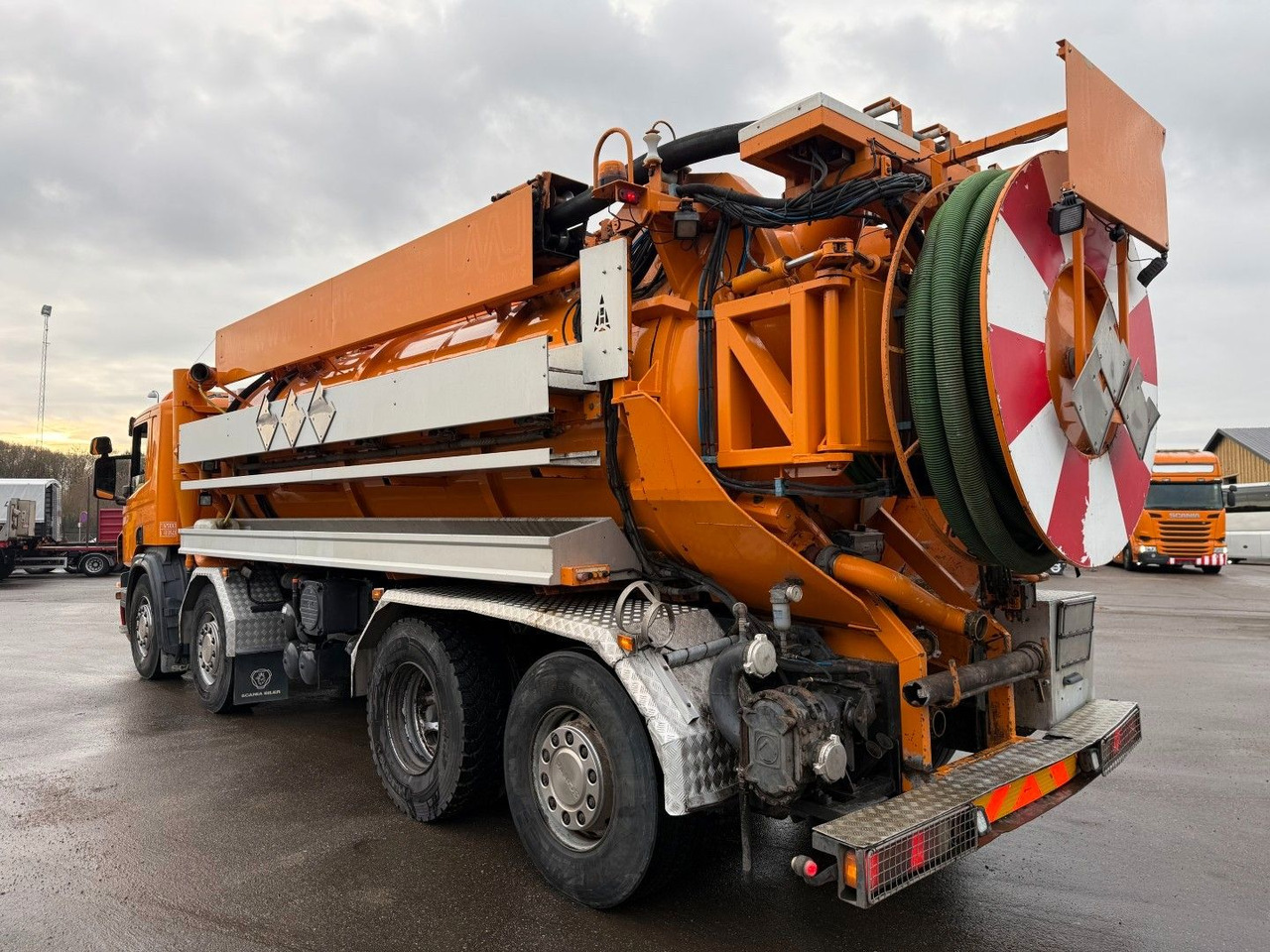 Scania P380 8x2*6 Hvidtved Larsen Flexline 414 - Limpieza de alcantarillado: foto 4 Scania P380 8x2*6 Hvidtved Larsen Flexline 414 - Limpieza de alcantarillado: foto 4