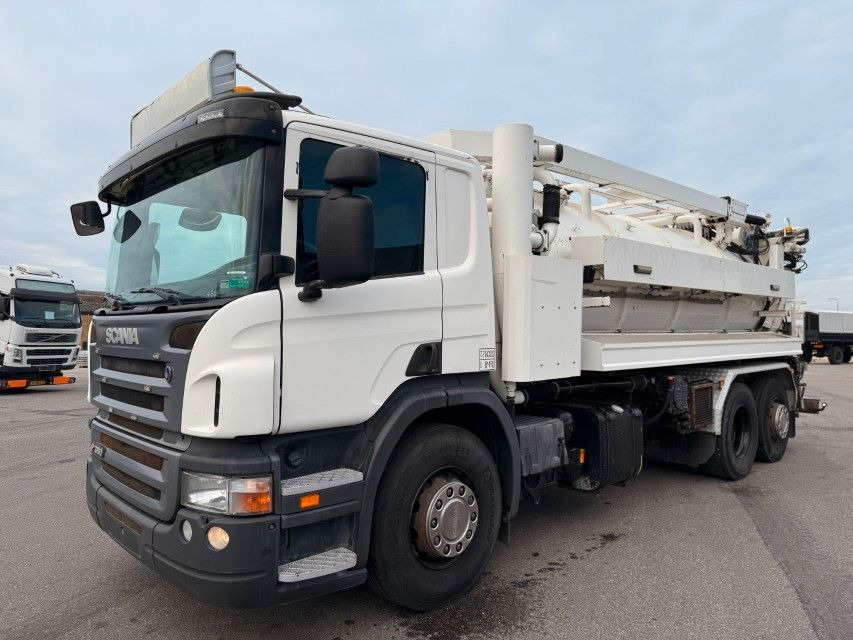 Scania P380 LB 6x24 Hvidtved Larsen FlexLine 310 - Limpieza de alcantarillado: foto 1 Scania P380 LB 6x24 Hvidtved Larsen FlexLine 310 - Limpieza de alcantarillado: foto 1