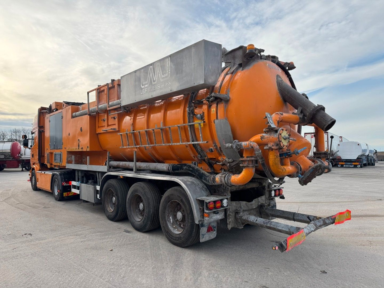 Scania R450 4x2 Euro 6 Disab Centurion LN20 Sauglader - Limpieza de alcantarillado: foto 4 Scania R450 4x2 Euro 6 Disab Centurion LN20 Sauglader - Limpieza de alcantarillado: foto 4