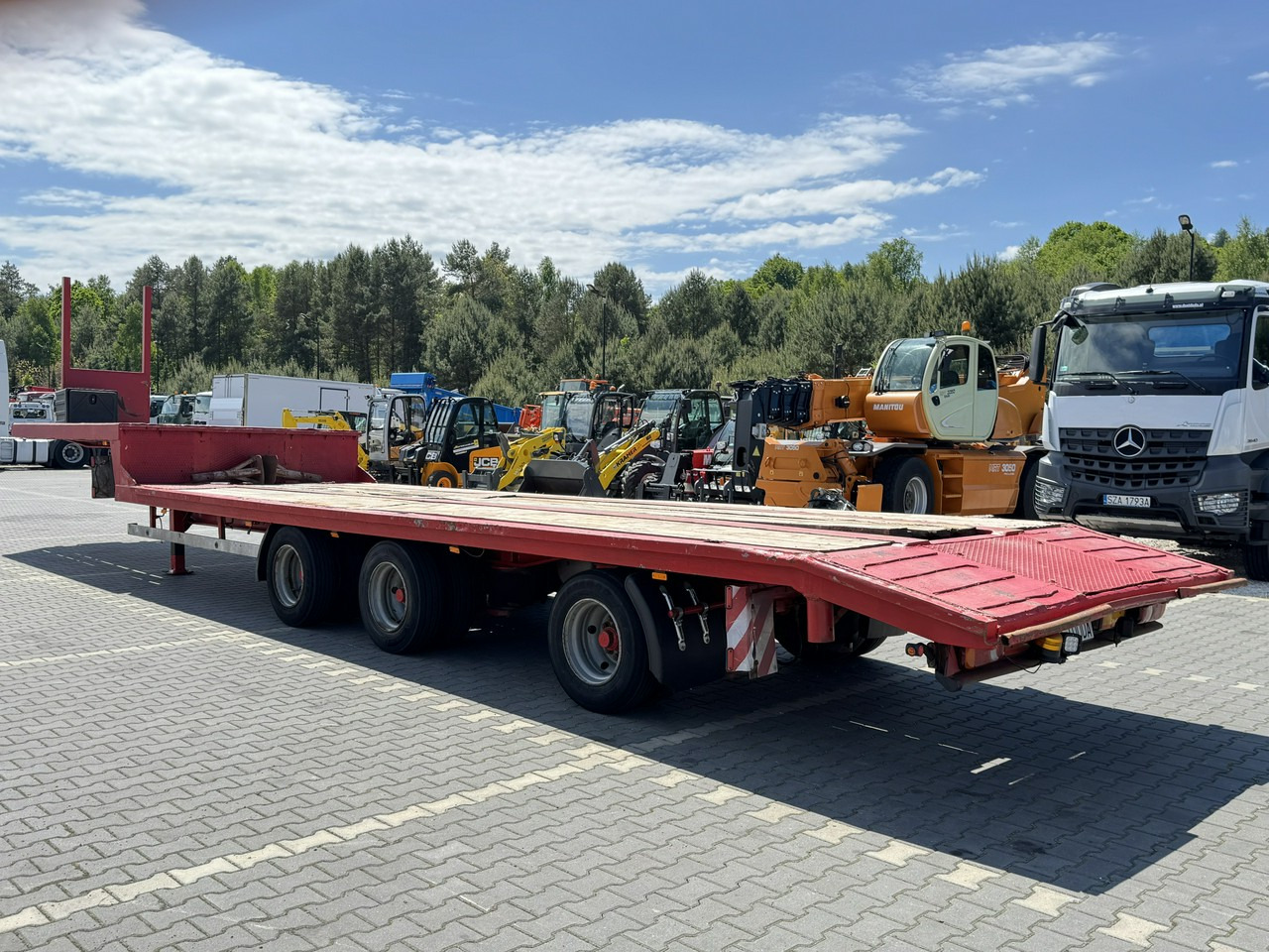 Blumhardt Niskopodwozie SAL 40.24 3-Osie BPW Tylna Skrętna - Semirremolque góndola rebajadas: foto 5 Blumhardt Niskopodwozie SAL 40.24 3-Osie BPW Tylna Skrętna - Semirremolque góndola rebajadas: foto 5