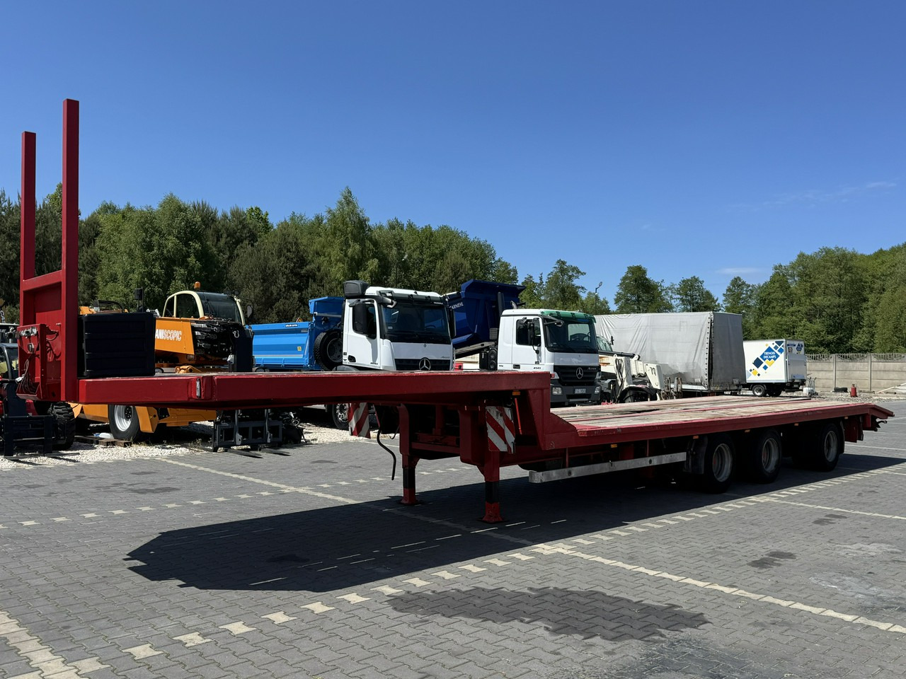 Blumhardt Niskopodwozie SAL 40.24 3-Osie BPW Tylna Skrętna - Semirremolque góndola rebajadas: foto 2 Blumhardt Niskopodwozie SAL 40.24 3-Osie BPW Tylna Skrętna - Semirremolque góndola rebajadas: foto 2