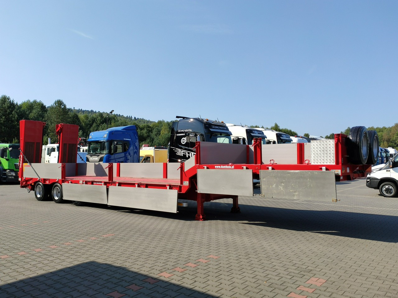 Semirremolque góndola rebajadas Bodex JANMIL Burtówka Laweta Niskopodłogowa Podczołgówka 3-Osie: foto 15