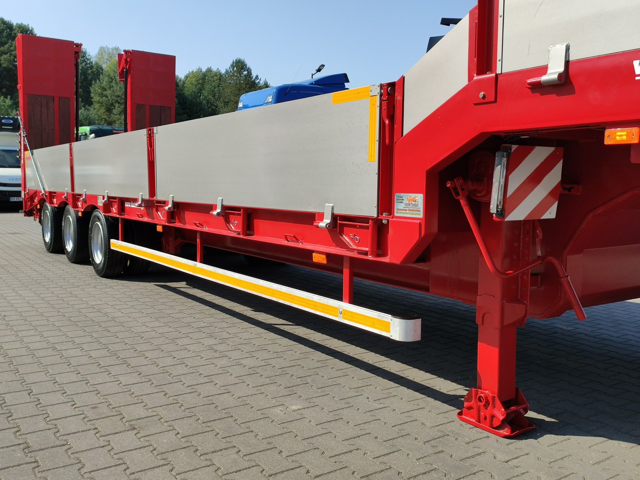 Semirremolque góndola rebajadas Bodex JANMIL Burtówka Laweta Niskopodłogowa Podczołgówka 3-Osie: foto 43