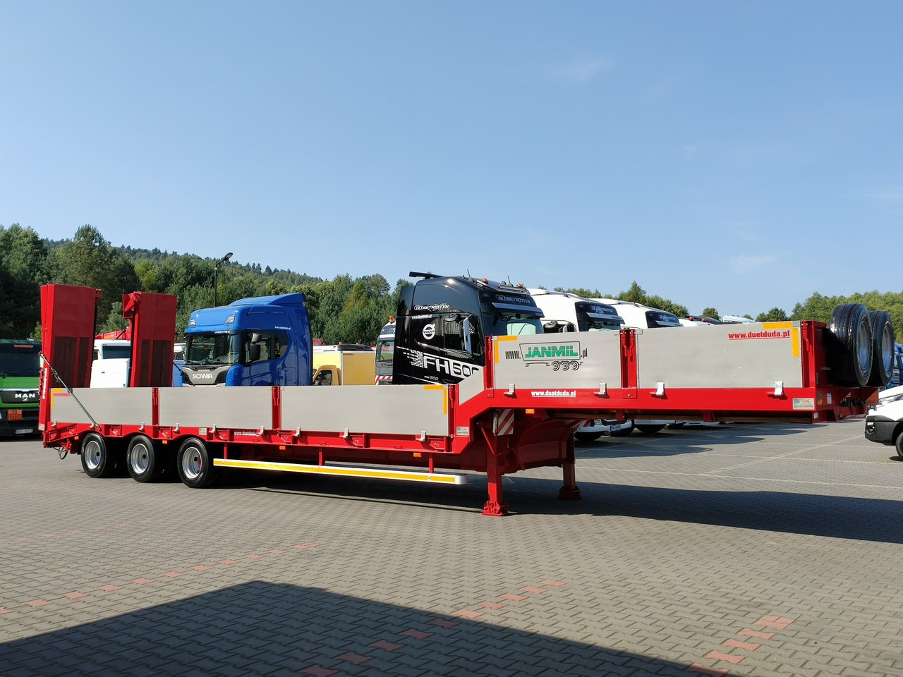 Semirremolque góndola rebajadas Bodex JANMIL Burtówka Laweta Niskopodłogowa Podczołgówka 3-Osie: foto 16