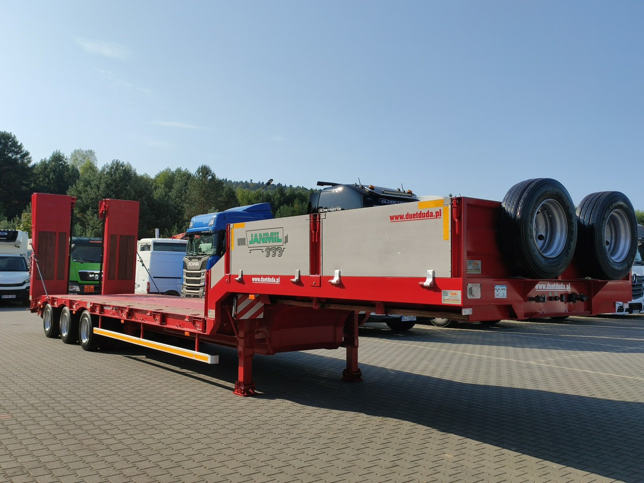 Semirremolque góndola rebajadas Bodex JANMIL Burtówka Laweta Niskopodłogowa Podczołgówka 3-Osie: foto 39