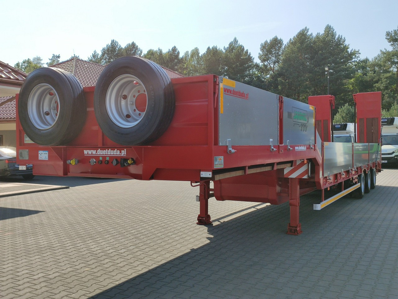 Semirremolque góndola rebajadas Bodex JANMIL Burtówka Laweta Niskopodłogowa Podczołgówka 3-Osie: foto 49