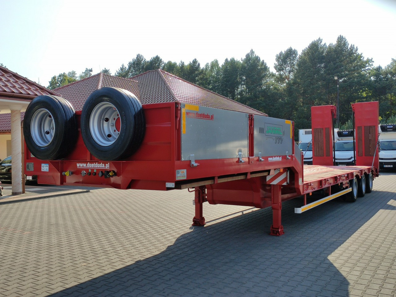 Semirremolque góndola rebajadas Bodex JANMIL Burtówka Laweta Niskopodłogowa Podczołgówka 3-Osie: foto 18