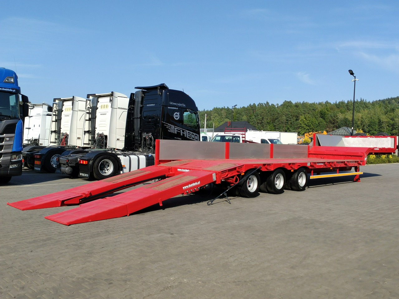 Semirremolque góndola rebajadas Bodex JANMIL Burtówka Laweta Niskopodłogowa Podczołgówka 3-Osie: foto 7