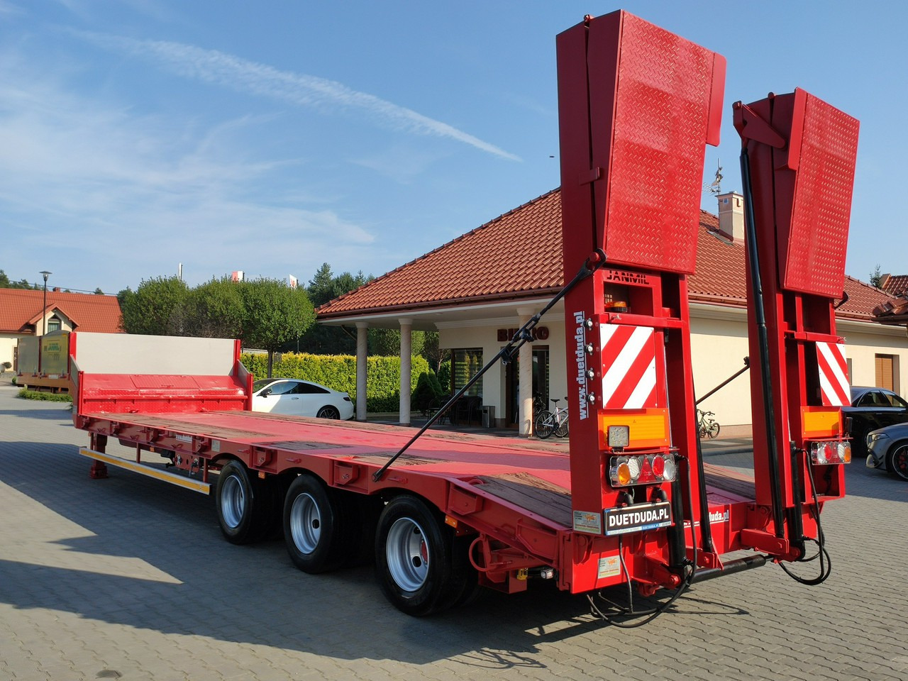 Semirremolque góndola rebajadas Bodex JANMIL Burtówka Laweta Niskopodłogowa Podczołgówka 3-Osie: foto 10