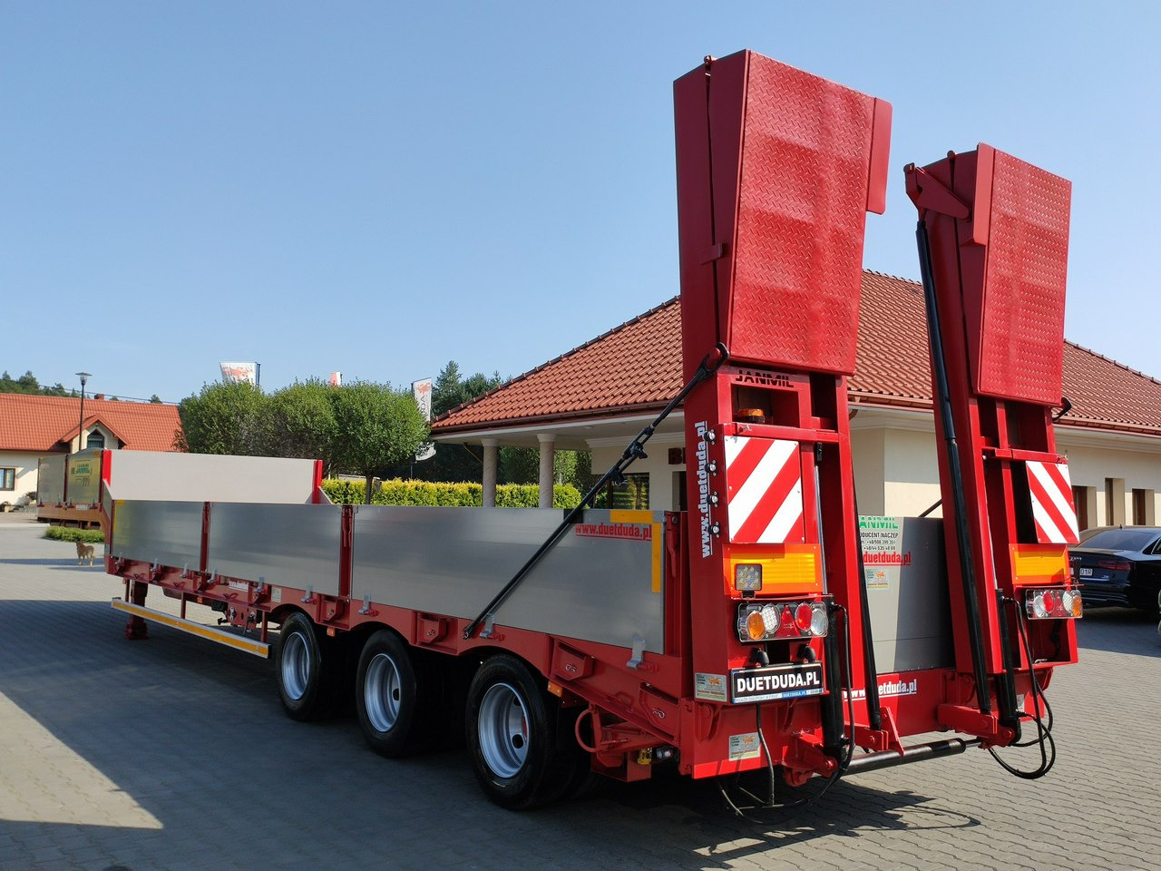 Semirremolque góndola rebajadas Bodex JANMIL Burtówka Laweta Niskopodłogowa Podczołgówka 3-Osie: foto 45