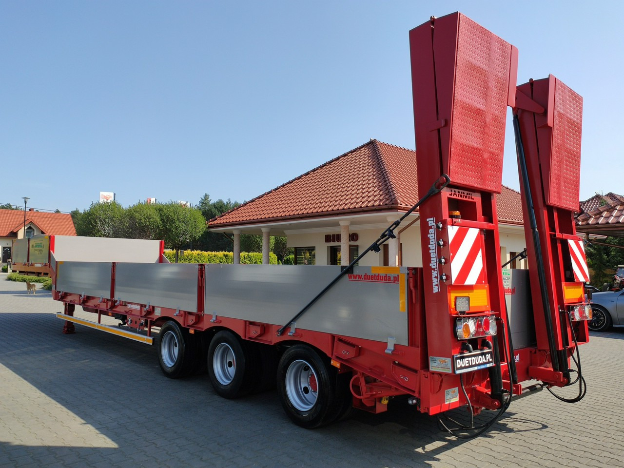 Semirremolque góndola rebajadas Bodex JANMIL Burtówka Laweta Niskopodłogowa Podczołgówka 3-Osie: foto 47