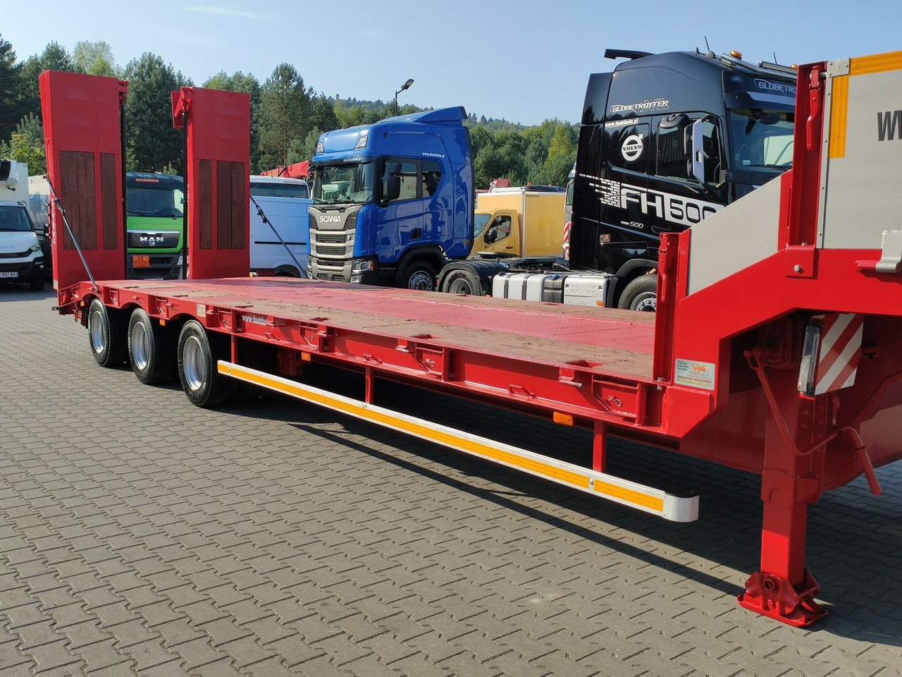 Semirremolque góndola rebajadas Bodex JANMIL Burtówka Laweta Niskopodłogowa Podczołgówka 3-Osie: foto 9