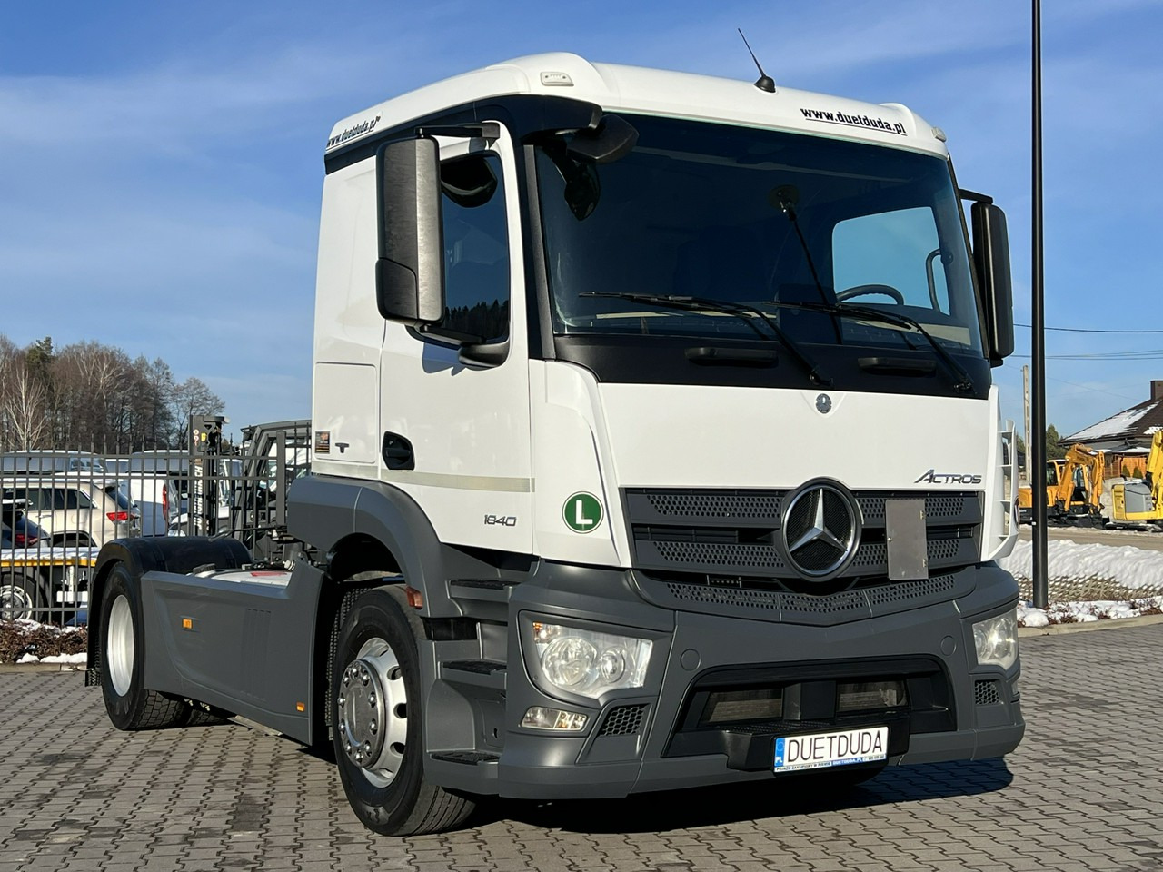Mercedes ACTROS 1840 Euro 6 ADR HYDRAULIKA Niska Kabina Standard !!! - Cabeza tractora: foto 3 Mercedes ACTROS 1840 Euro 6 ADR HYDRAULIKA Niska Kabina Standard !!! - Cabeza tractora: foto 3