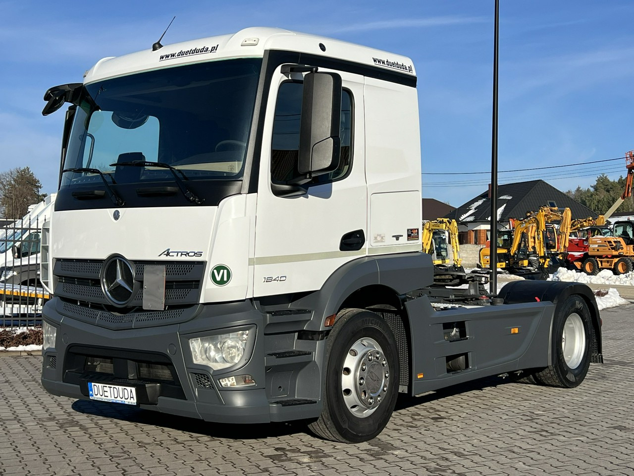 Mercedes ACTROS 1840 Euro 6 ADR HYDRAULIKA Niska Kabina Standard !!! - Cabeza tractora: foto 2 Mercedes ACTROS 1840 Euro 6 ADR HYDRAULIKA Niska Kabina Standard !!! - Cabeza tractora: foto 2