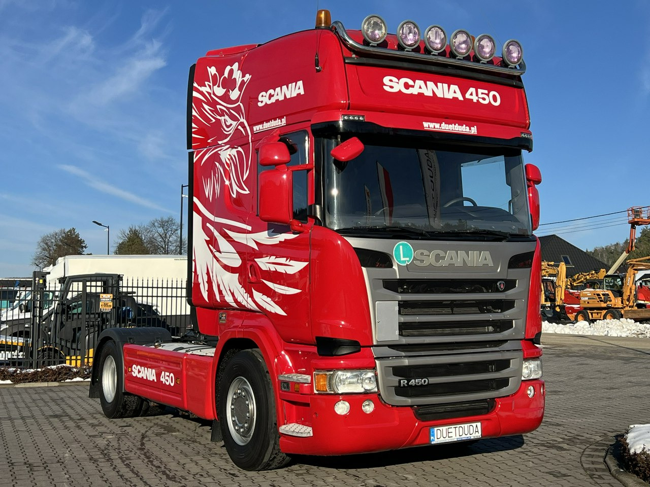 Scania R 450 Topline E6 4x2 Retarder Klima Postojowa !!! - Cabeza tractora: foto 3 Scania R 450 Topline E6 4x2 Retarder Klima Postojowa !!! - Cabeza tractora: foto 3