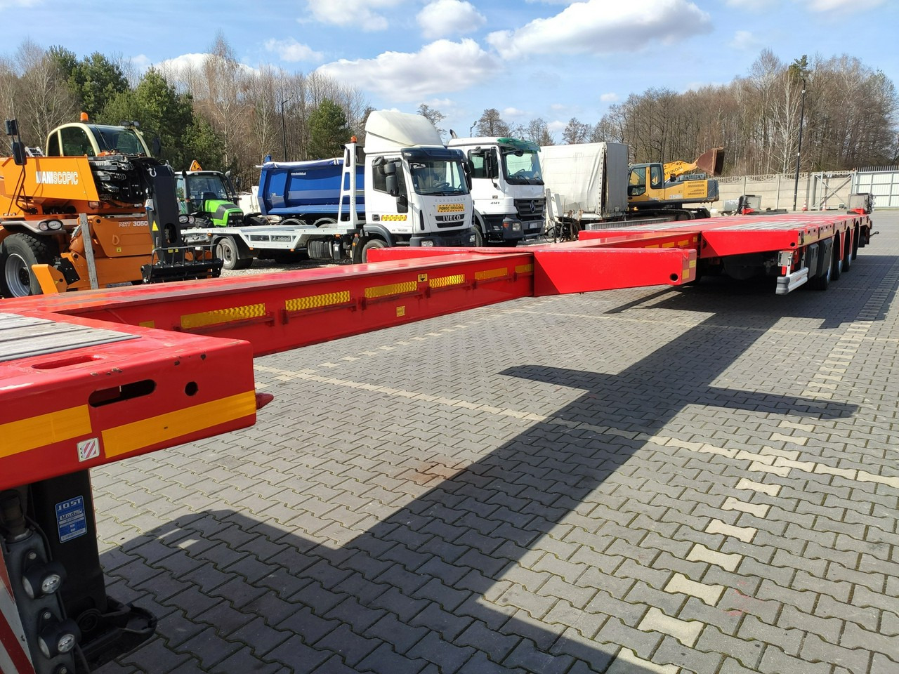 Kassbohrer Niskopodłogowa Telemega Rozciągana 7.25 3-Osiowa Oś skrętna - Semirremolque góndola rebajadas: foto 3 Kassbohrer Niskopodłogowa Telemega Rozciągana 7.25 3-Osiowa Oś skrętna - Semirremolque góndola rebajadas: foto 3