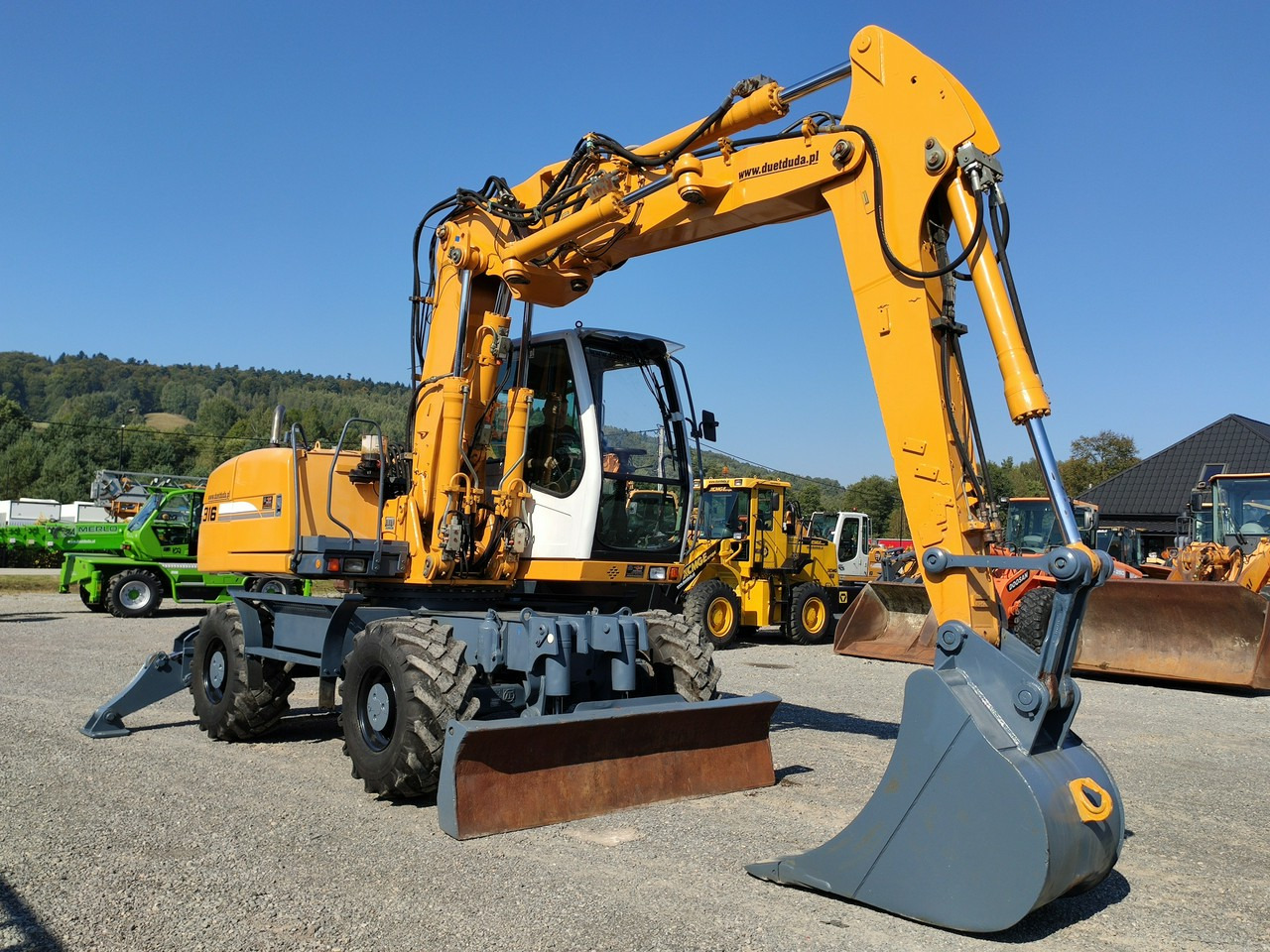Liebherr A316 Maszyna po Pełnym Tulejowaniu Bez Luzów i Wycieków - Excavadora de ruedas: foto 5 Liebherr A316 Maszyna po Pełnym Tulejowaniu Bez Luzów i Wycieków - Excavadora de ruedas: foto 5