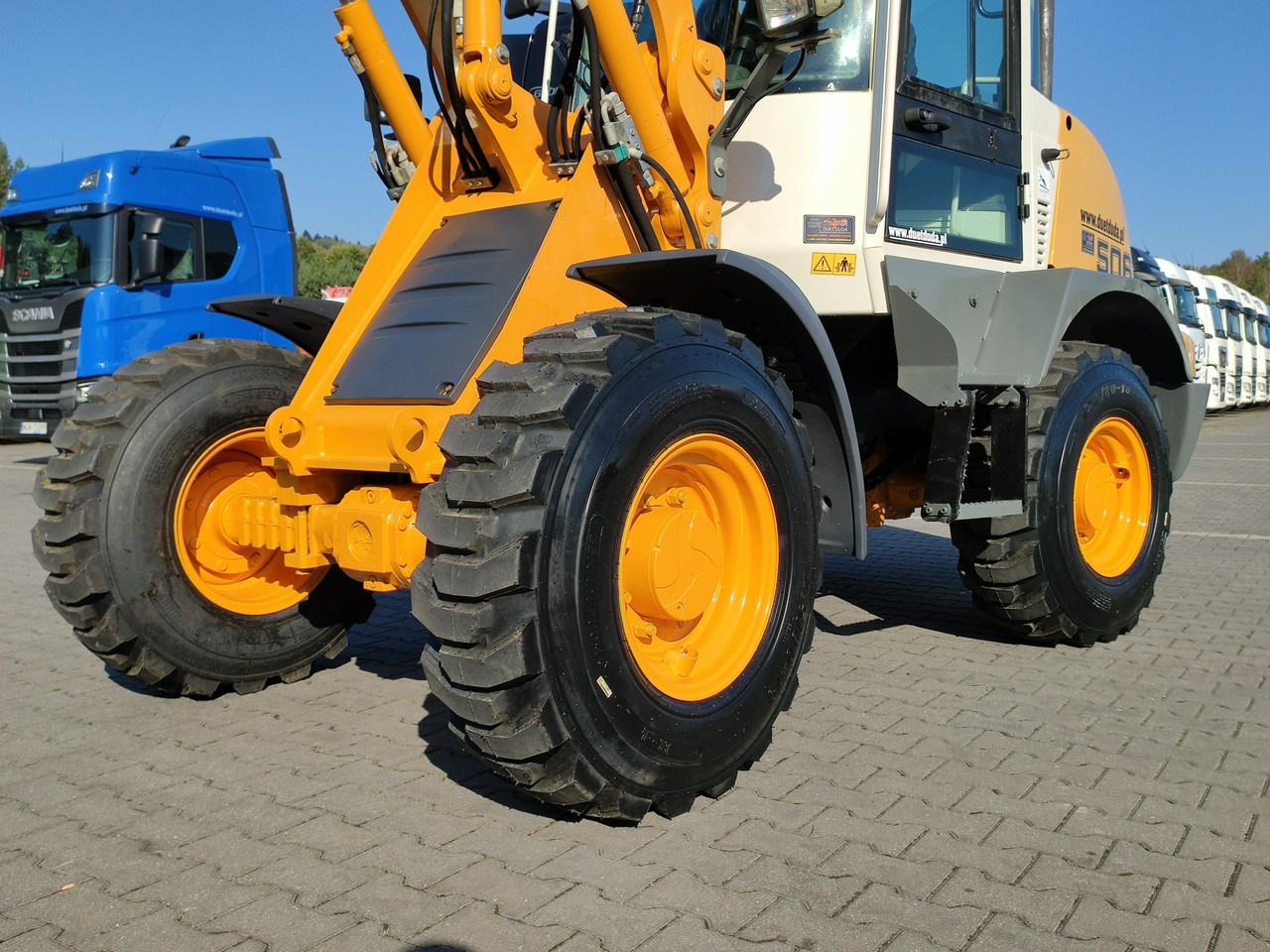 Liebherr L 506 STEREO Szybkozłącze / Łyżka Krokodyl + Widły Waga 6300kg - Cargadora articulada: foto 5 Liebherr L 506 STEREO Szybkozłącze / Łyżka Krokodyl + Widły Waga 6300kg - Cargadora articulada: foto 5